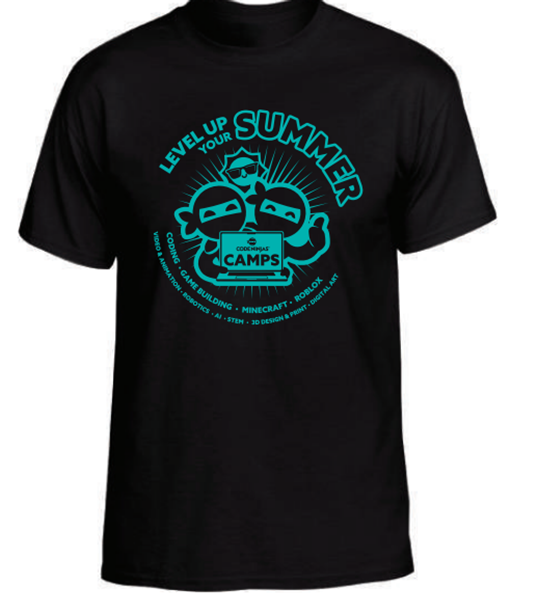 Picture of Level Up Your Summer (Aqua) Adult T-Shirt