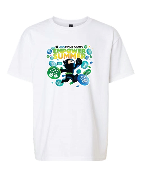 Picture of Code Ninjas Empower Summer Youth T-Shirt
